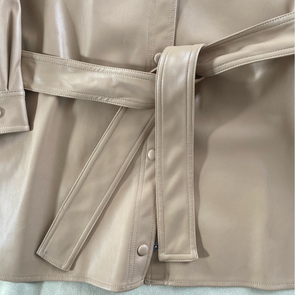 Vero Moda Vegan Leather Jacket - Picture 9 of 10